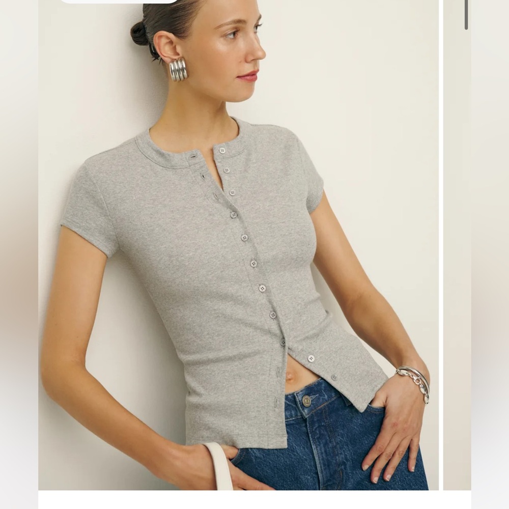 Reformation Raelynn Knit Top - Picture 2 of 5